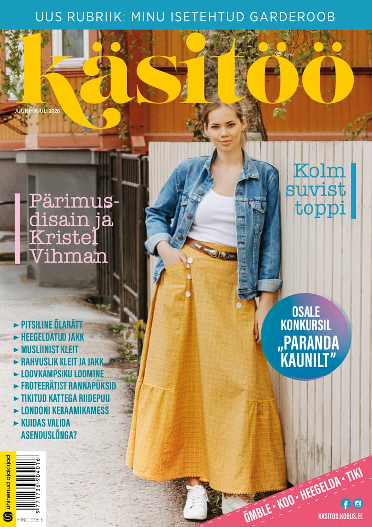 KÄSITÖÖ JUUNI-JUULI 2026