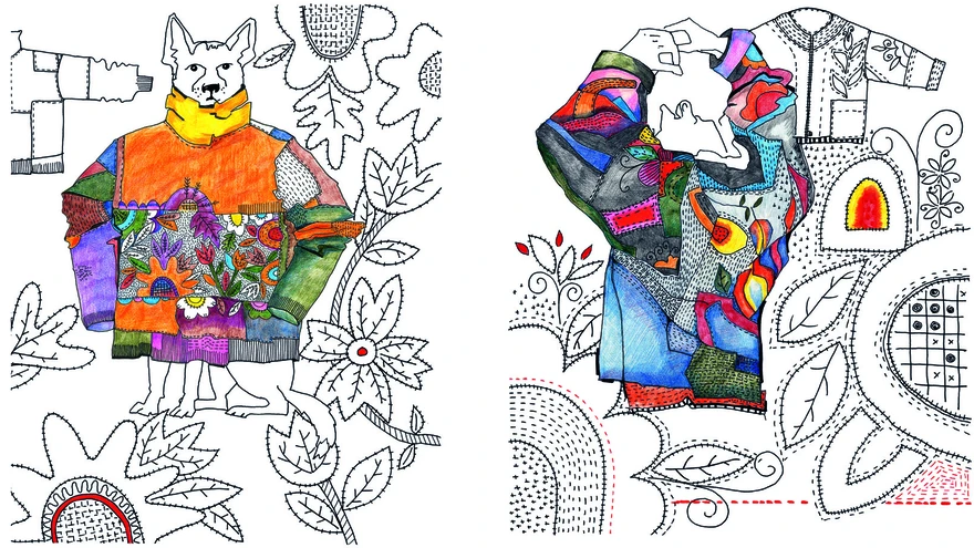Loovkampsiku loomist alusta visanditest ja illustratsioonidest