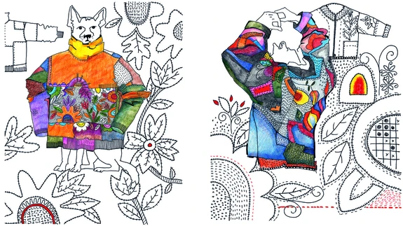 Loovkampsiku loomist alusta visanditest ja illustratsioonidest
