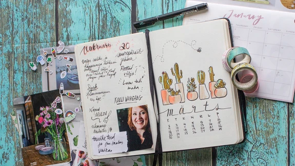 bullet journal ehk plaanur võib olla parem kui tavaline kalendermärkmik