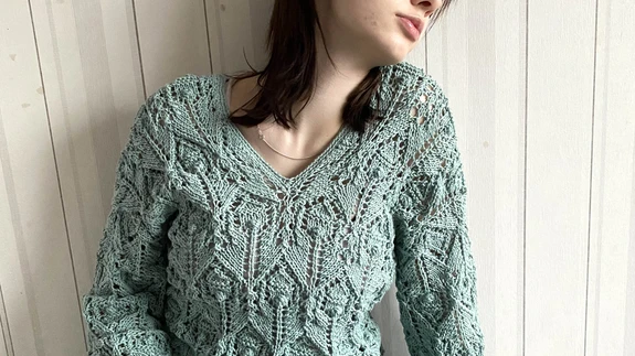 Põnev muster ja mõnus lõng loovad hea kombo