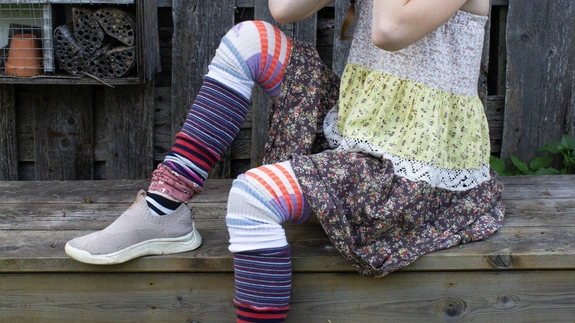 Kasuta ära kõik katkiste taldadega sokkide sääred ja tee neist midagi uut!