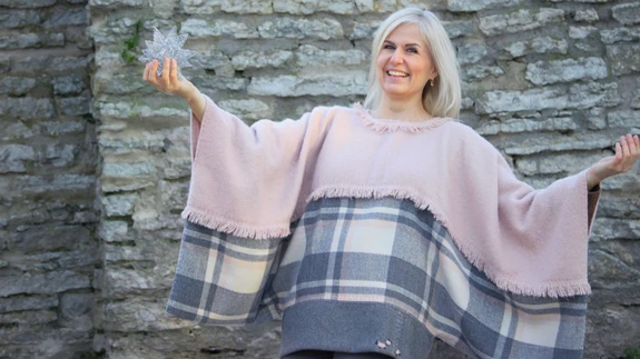 Mõnusalt sooja ja pehme kimono sobib ümber võtta ka diivanile pugemiseks.