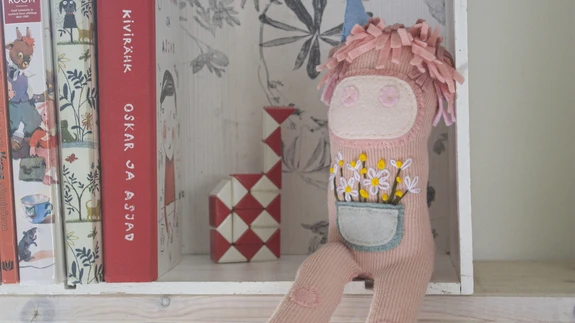 Üksikud sokid on ideaalseks nuku meisterdamise materjaliks