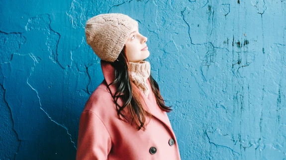 Õhkõrn komplekt kaelussallist ja mütsist