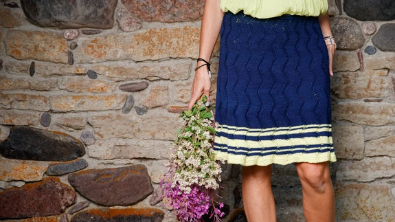 Puuvillane kootud seelikAutor: Anna Verschik / Anna Knitting Design