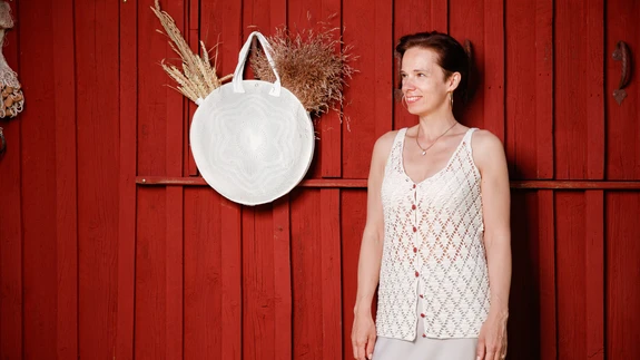 Heegeldatud toppAutor: Lisete LigeModell: RutaTäname: Viimsi Vabaõhumuuseum