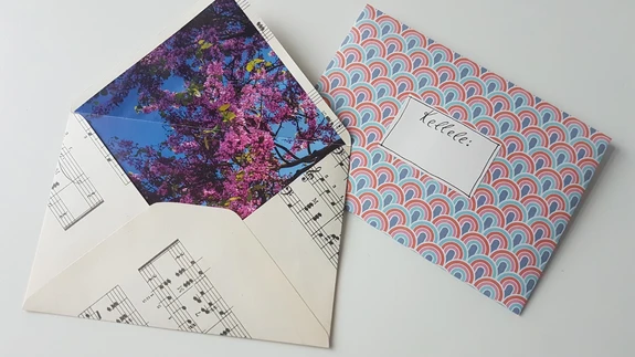 Pane südamlikud soovid teele endavolditud ümbrikus!