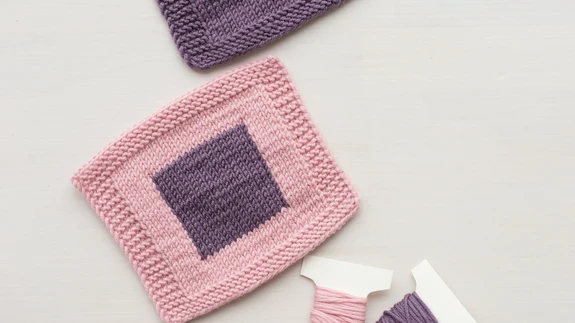 Intarsiatehnikas kootud proovitööd